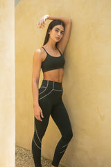 HUNTER GREEN STARLIT LEGGING